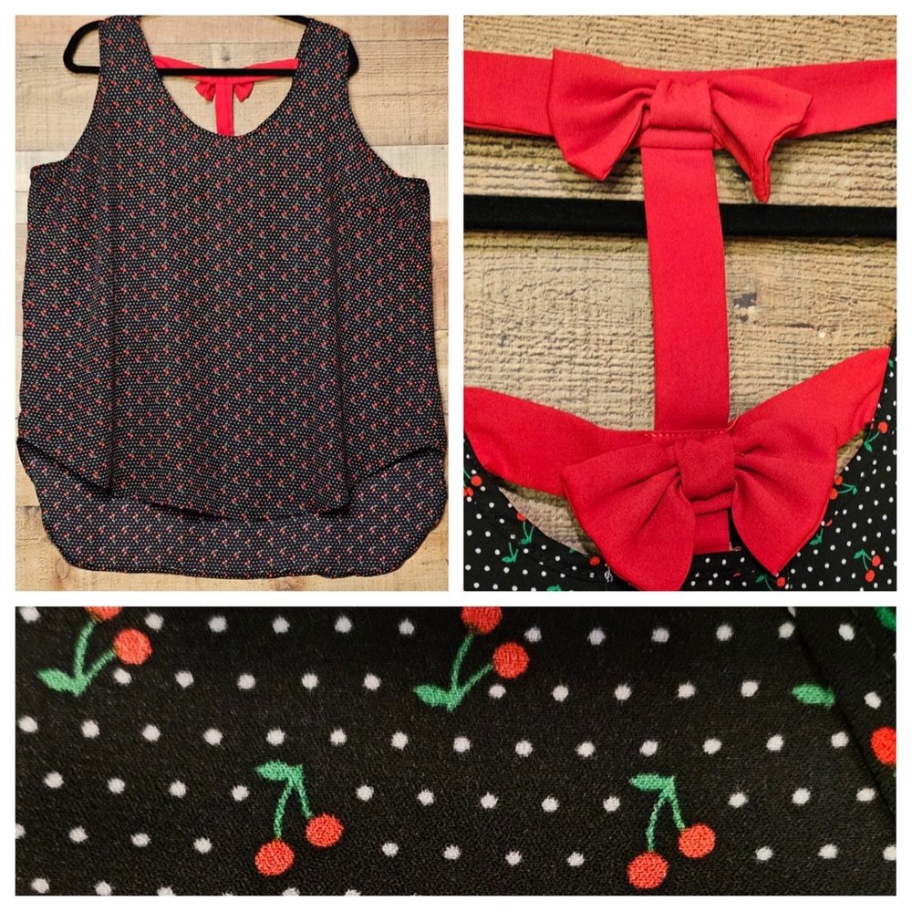 🍒 cherries 3X tank top